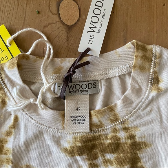 NWT✨ Kate Quinn “The Woods” • Tie Die Pajama 4T - Picture 2 of 6
